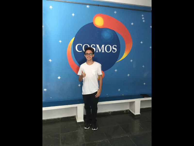 Parabéns HEINRICH ZAGO DOI (Terceirão 2016), nosso querido aluno aprovado em Ciência da Computação – UNESP! Colégio Cosmos formando vencedores!