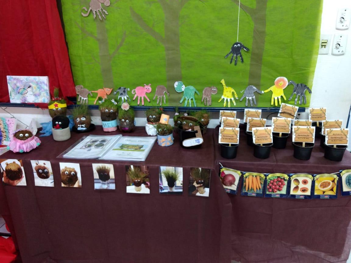 De fevereiro a setembro, alunos, professores, auxiliares, familiares...Todos estiveram envolvidos na elaboração do projeto “Tempo, formas, cores e sensações”. A exposição em 14/09 foi um enorme sucesso graças à dedicação e empenho de todos envolvidos. Rec